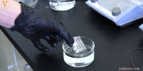 Cotton-Candy Capillaries Pave Way for Dissolvable Circuit Boards