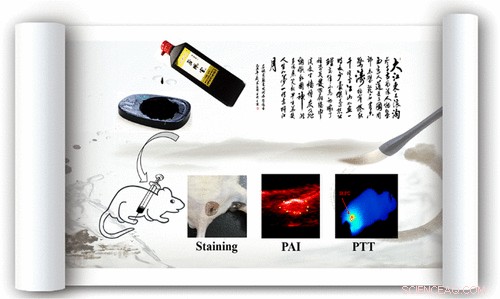 Ancient Chinese Calligraphy Ink Shows Promise as Non‑Invasive Cancer Therapy