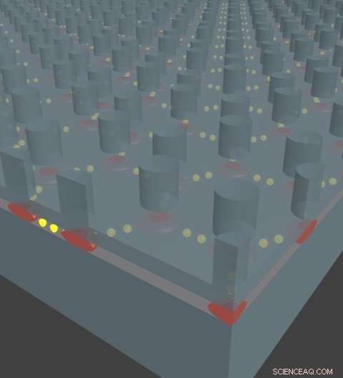 Scientists Engineer Artificial Graphene in Nanofabricated Semiconductor Arrays