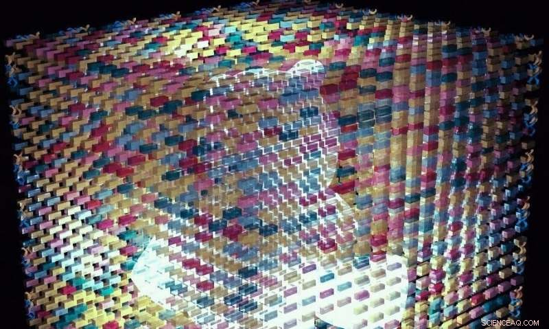 Harnessing DNA Bricks: Building 3‑D Nanostructures from 10,000 Unique Components