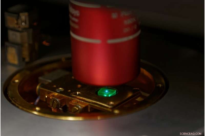 Ultra-Bright, Rapid Light Emission Achieved with Cesium Lead Bromide Nanocrystals