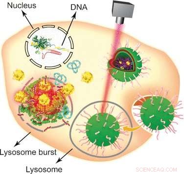 Heat-Activated Gold Nanoparticle Delivery of CRISPR System for Targeted Tumor Therapy