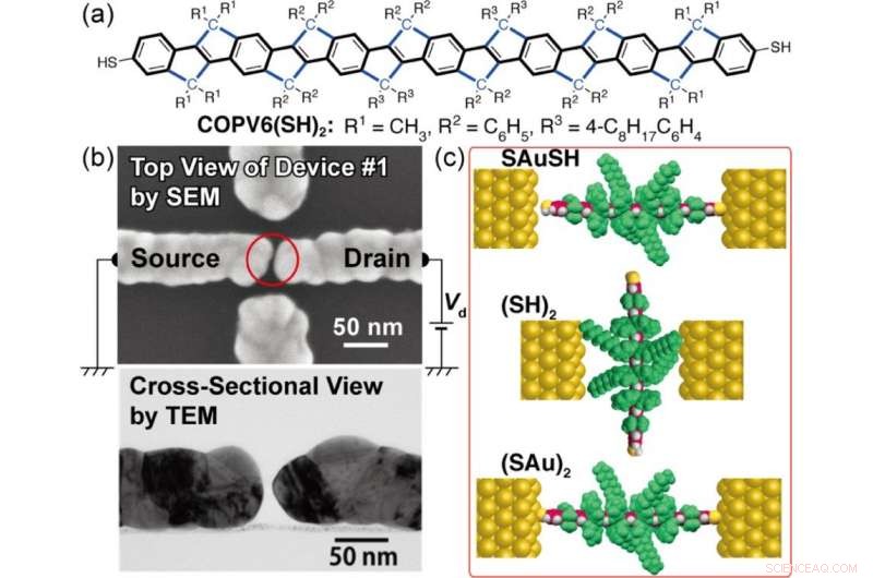 Stable Organic Molecular Nanowires: Pushing the Boundaries of Conventional Electronics