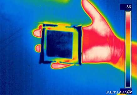 New Thermal Camouflage Makes Human Hands Invisible to Infrared Cameras