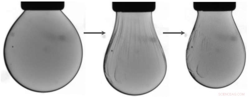 Scientists Compress Nanocrystals in Droplet to Create Solid‑Like State, Then Revert to Liquid