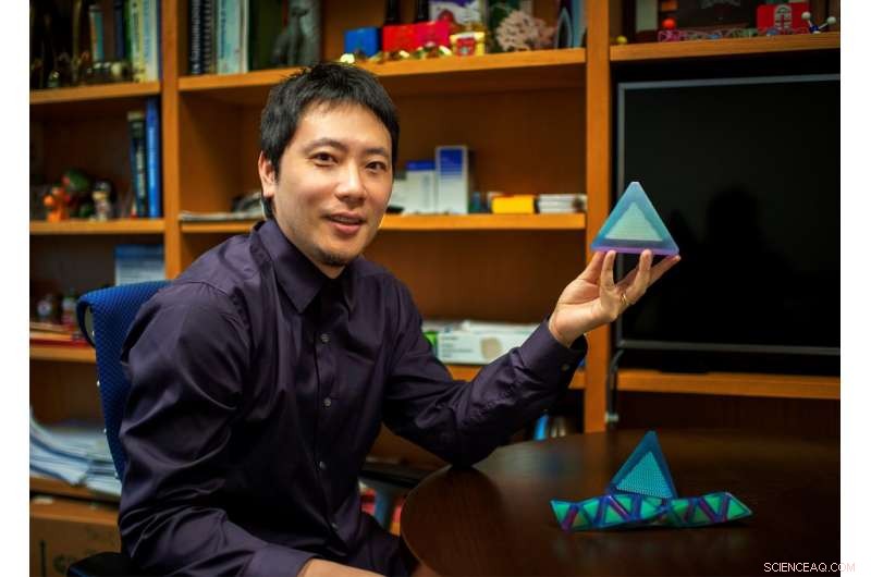Pioneering Nanoparticle Superstructures: Pyramid-Shaped Building Blocks Forge Complex Macroscale Architectures