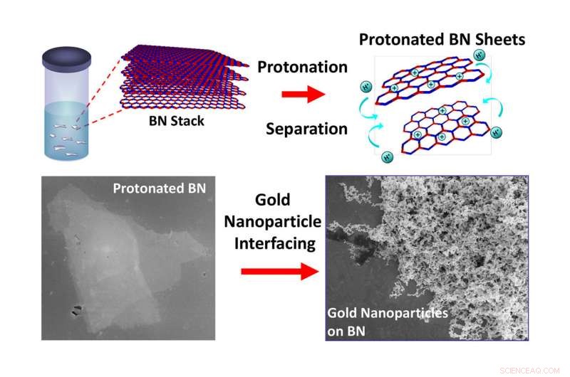 Chemical Engineers Pioneer Functionalization of Boron Nitride with Nanoparticles