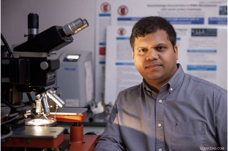 Nanotech-Enhanced Biochip Detects Early-Stage Diseases from a Pin-Prick Blood Sample