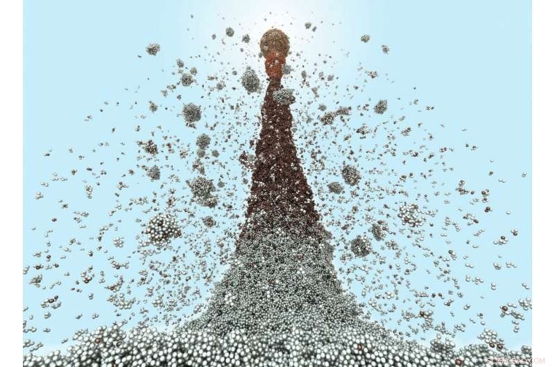 New Laser Study Illuminates Dual Mechanisms of Nanoparticle Formation