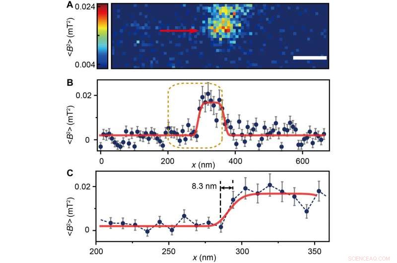 High-Resolution Magnetic Imaging of Ferritin within Single Cells