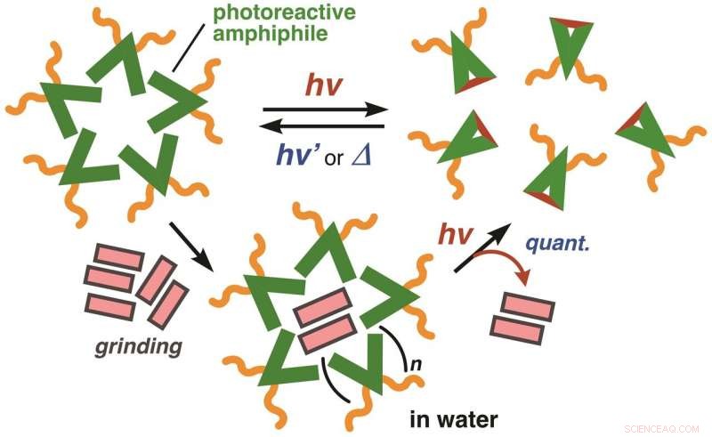 Photoswitchable Nanoscale Container Releases Cargo with Light Activation