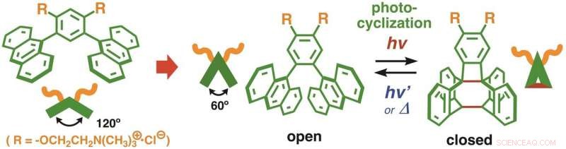 Photoswitchable Nanoscale Container Releases Cargo with Light Activation