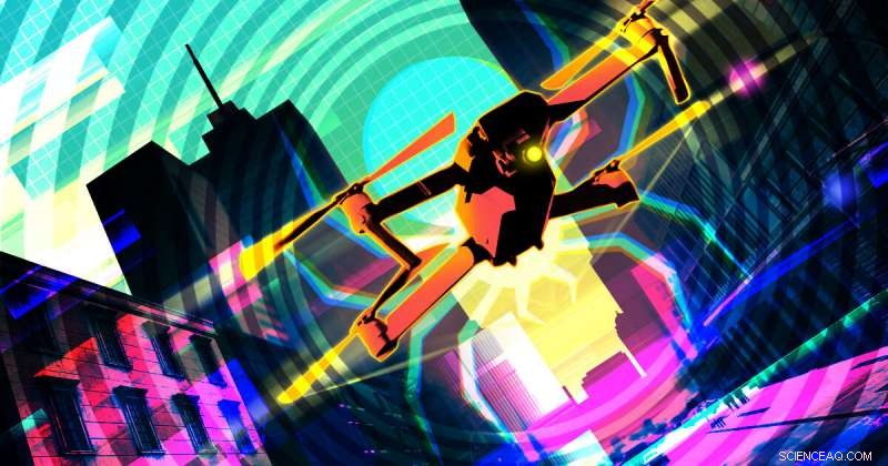 Spider-Inspired Sensors Enhance Autonomous Drones and Cars  Object Detection