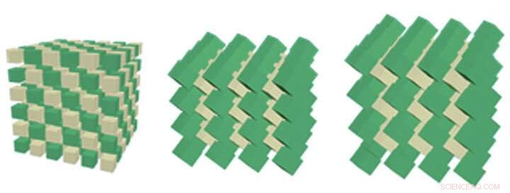 Nanoscale Sculpturing Uncovers Novel Packing Arrangements of Nanocubes