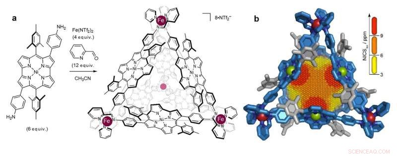 Scientists Engineer a Nanocage with Antiaromatic Walls for Advanced Materials