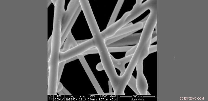 Innovative Transparent Conductive Mesh: Laser‑Treated Silver Nanowires for Flexible Electronics