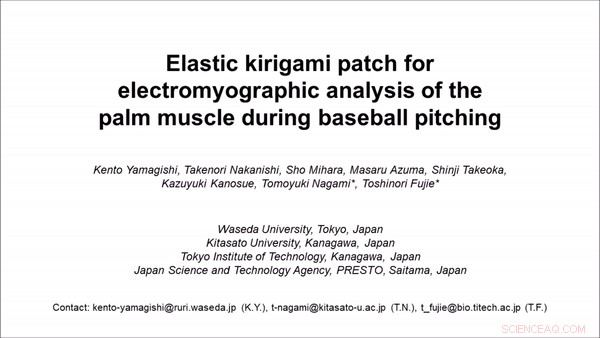 Advanced Elastic Kirigami Patch Enables Precise sEMG Analysis of Palm Muscles in Baseball Pitchers