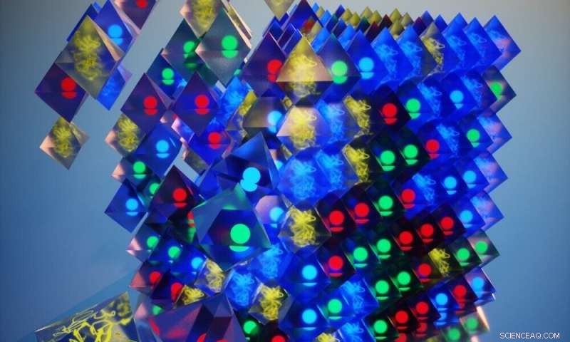 Engineering 3‑D Ordered Nanostructures via DNA‑Guided Voxel Assembly