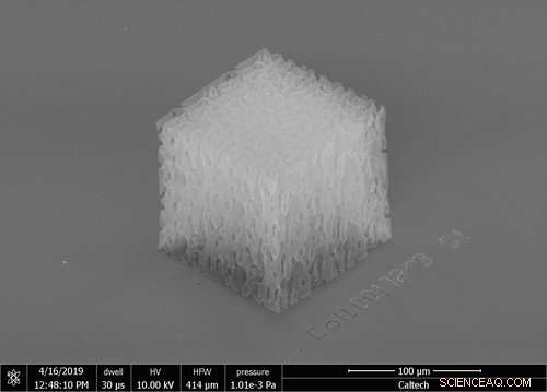 Caltech Engineers Create Self-Assembling Nanoarchitected Materials for Enhanced Strength