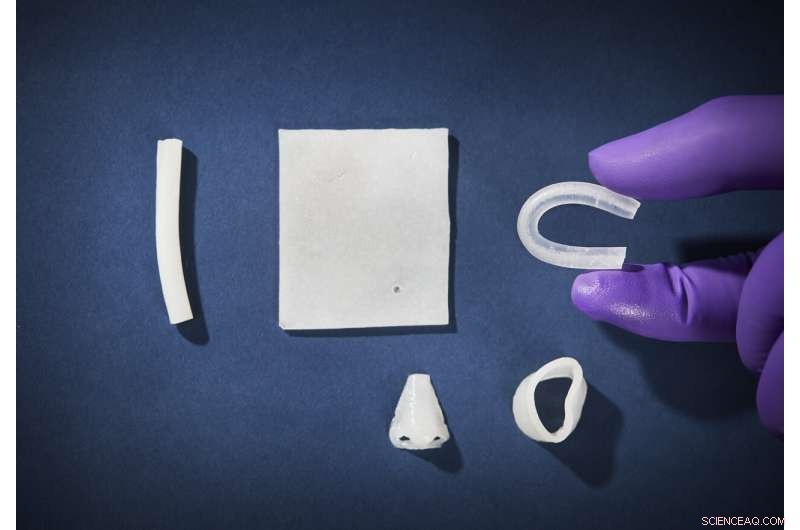 Nanostructured Rubber-Like Material Shows Promise as Human Tissue Replacement