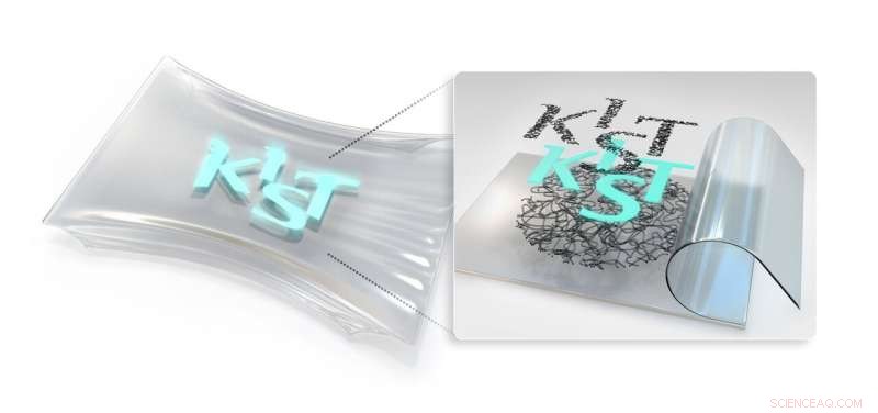 Korean Scientists Create Large-Scale Stretchable, Transparent Electrodes for Flexible Displays