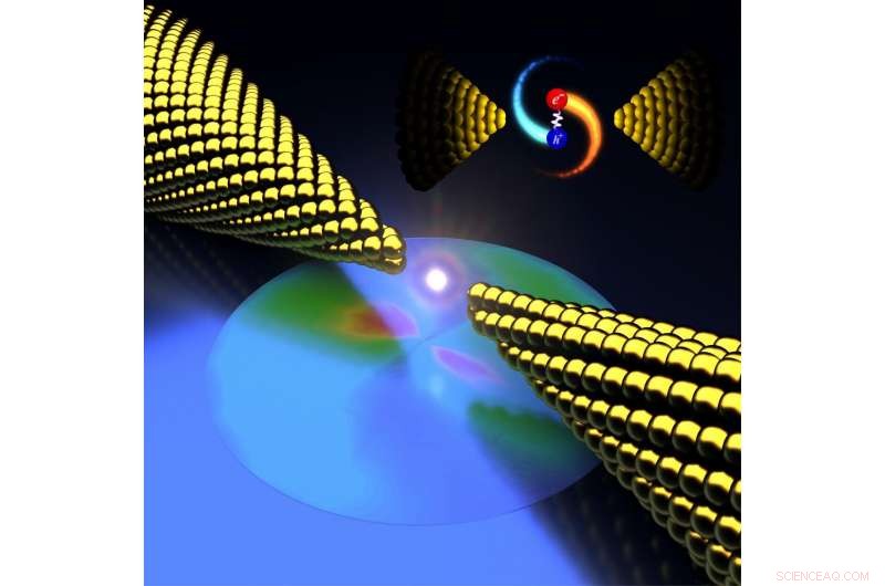 Rice Physicists Uncover Powerful Light and Heat Emission from Nanogaps in Plasmonic Electrodes