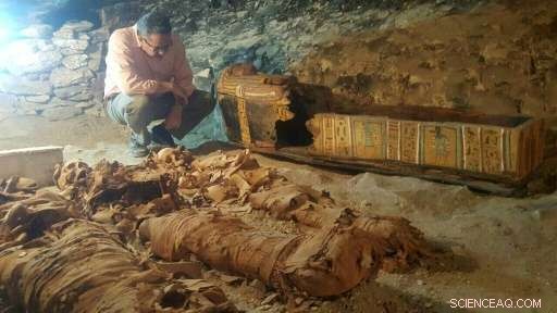 Excavation in Luxor Uncovers Goldsmith’s Tomb and Mummy Trio