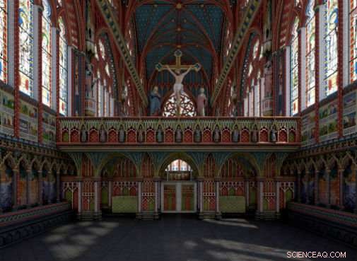 Revealing Westminster s Hidden Gem: 3‑D Reconstruction of St Stephen s Lost Chapel