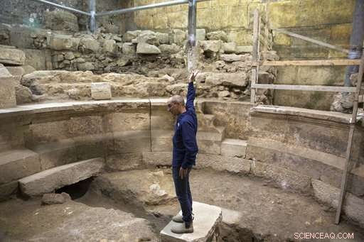 Ancient Roman Theater Unearthed Beneath Jerusalem’s Western Wall