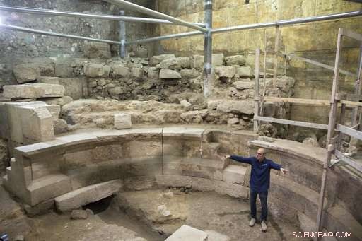 Ancient Roman Theater Unearthed Beneath Jerusalem’s Western Wall