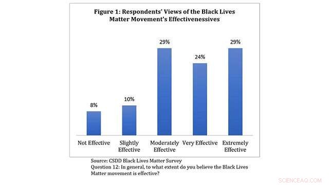New Study Shows Majority of African-Americans Endorse Black Lives Matter as a Powerful Movement