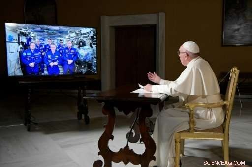 Pope Francis Engages Astronauts in Philosophical Dialogue aboard the ISS