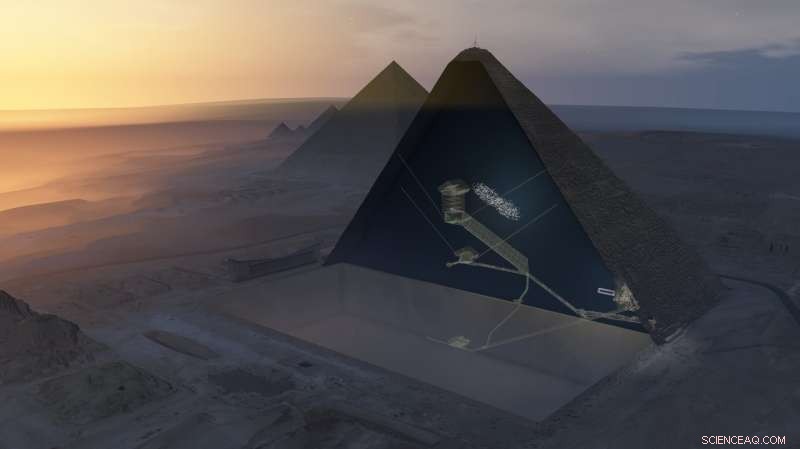 New Hidden Chamber Found in Egypt’s Great Pyramid: A Breakthrough Since the 19th Century