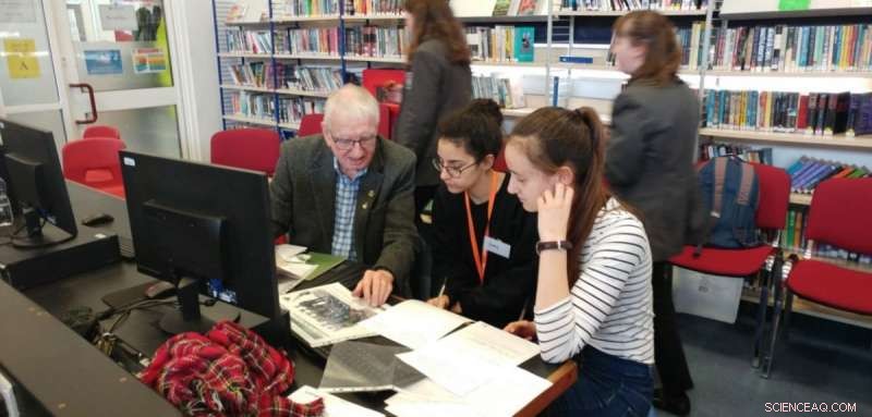Cheney School Students Digitize WWI Artifact: Cigarette Case That Saved a Soldier s Life