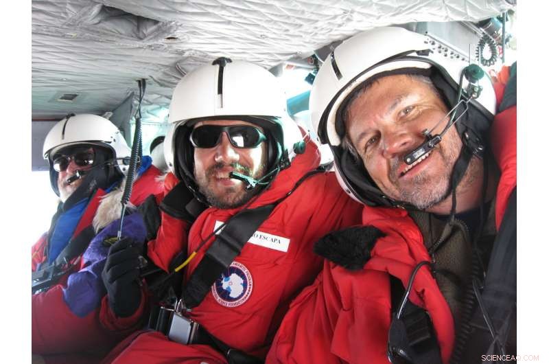 Collecting Petrified Antarctic Plants to Forecast Flora Response to Climate Warming