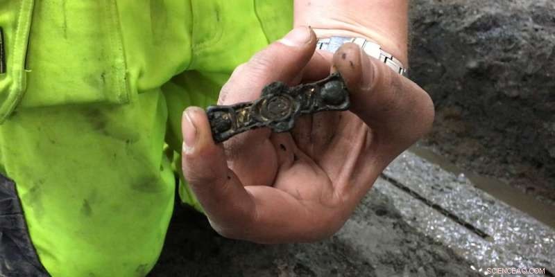 Viking-Imported Artefacts Discovered in Medieval Cemetery Excavation