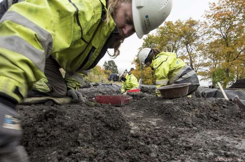 Viking-Imported Artefacts Discovered in Medieval Cemetery Excavation