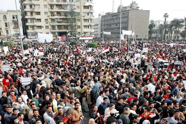 Investors Gauge Democratic Revolution in Egypt s Arab Spring, Study Reveals