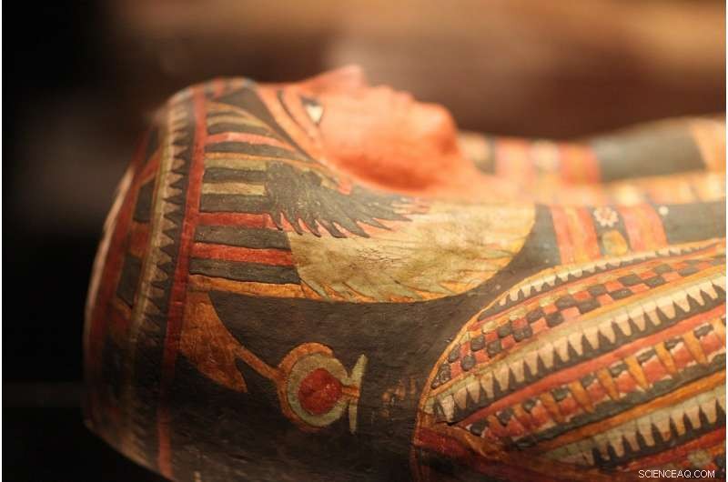 Advanced Imaging Reveals Text on Ancient Mummy Wrapping