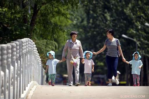 China s Birthrate Falls Despite Two-Child Policy Liberalization