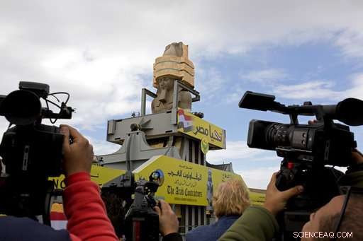 Egypt Unveils Ramses II Colossus in Grand Egyptian Museum Atrium