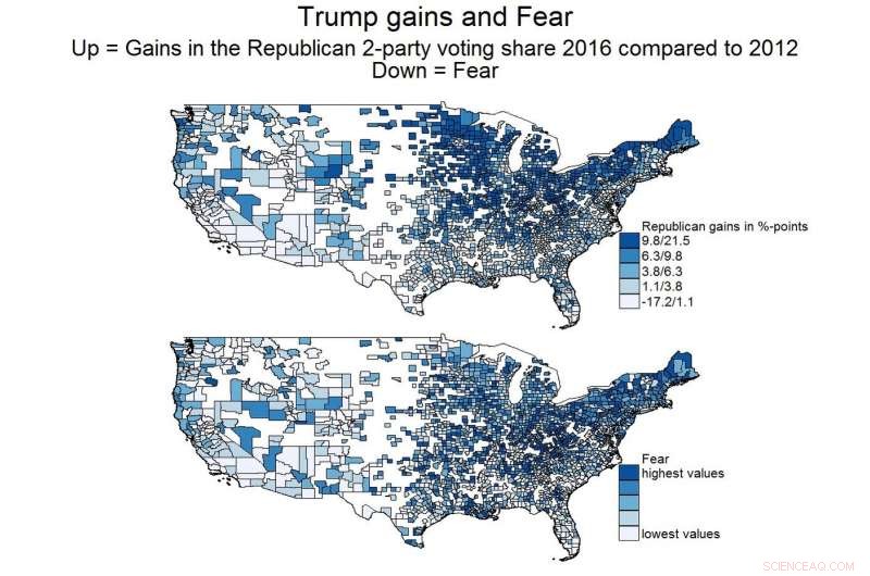 Neuroticism Drives Voting: Regional Fear Levels Predict Trump and Brexit Support