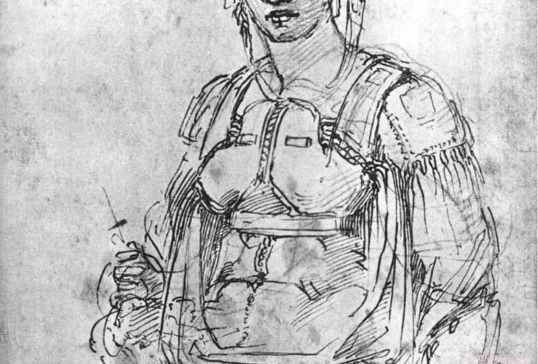 Michelangelo’s Secret Self-Portrait in Vittoria Colonna Sketch Revealed