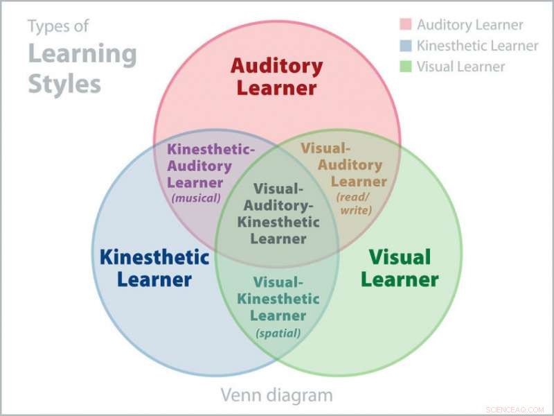 Learning Styles Do Not Enhance Student Outcomes, Experts Say