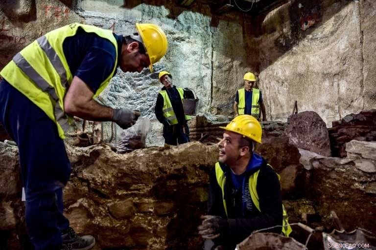 Thessaloniki Subway Dig Reveals Hidden 6th-Century Highway and Ancient Villa