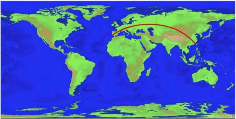 Scientists Map Earth s Longest Straight‑Line Sailing Route Using New Algorithm
