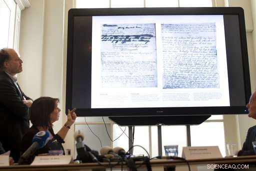 Dutch Researchers Reveal Hidden Content in Anne Frank Diary
