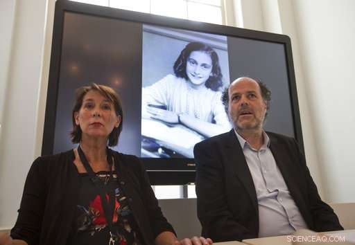 Dutch Researchers Reveal Hidden Content in Anne Frank Diary