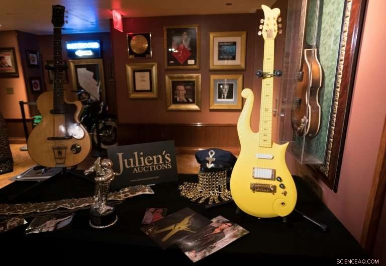 Iconic Prince  Yellow Cloud  Guitar Sells for $225,000 in New York Auction