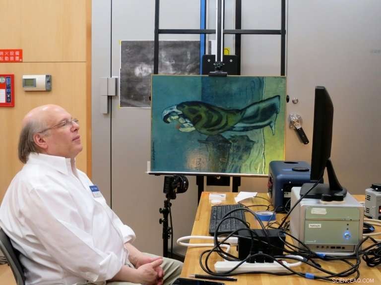 Infrared Imaging Uncovers Hidden Newspaper Page Beneath Picasso s Painting